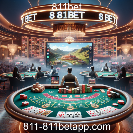 Descubra as Mesas de Jogos da 811bet: Uma Experiência Inesquecível